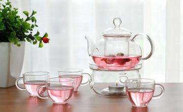 BỘ BÌNH TRÀ THỦY TINH