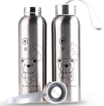 BÌNH GIỮ NHIỆT INOX GẤU