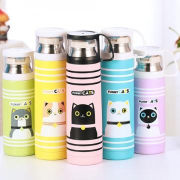 BÌNH GIỮ NHIỆT 500ML MÈO 
